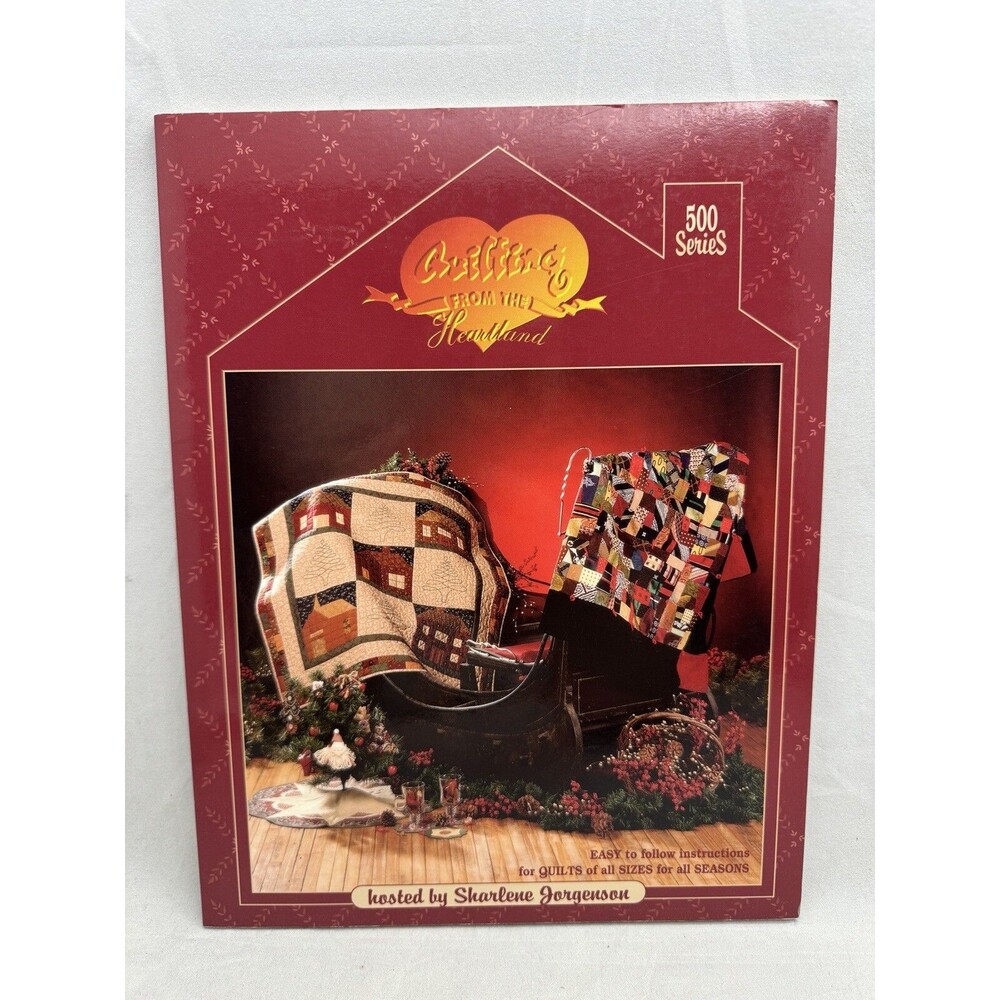 Quilting from Heartland 500 Series Quilts Sharlene Jorgenson Sewing Pattern Book